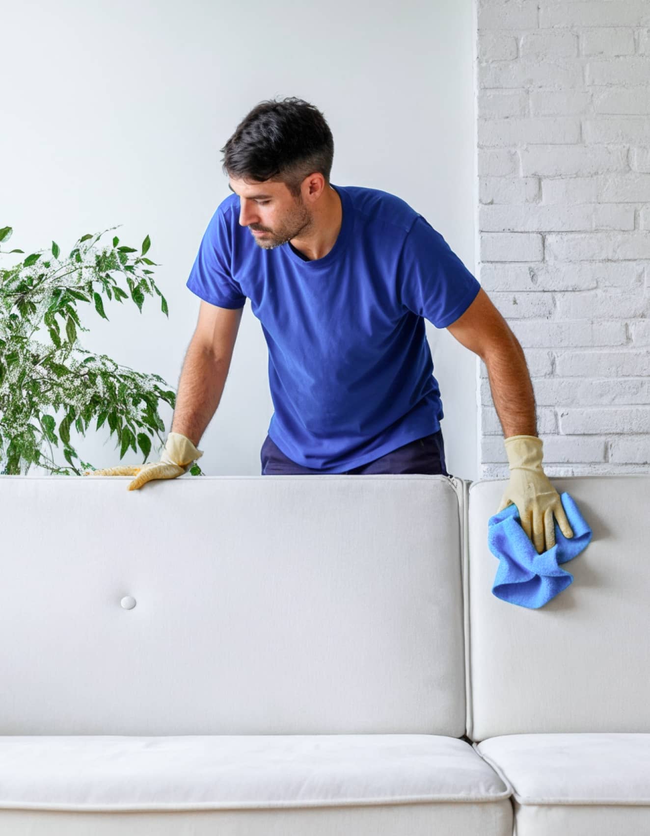 The best way to clean the sofas in your house all year
